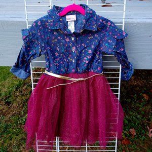 *NEVER WORN * LIKE NEW* Little Lass Toddler Dress Size 5